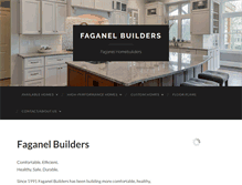 Tablet Screenshot of faganelhomes.com